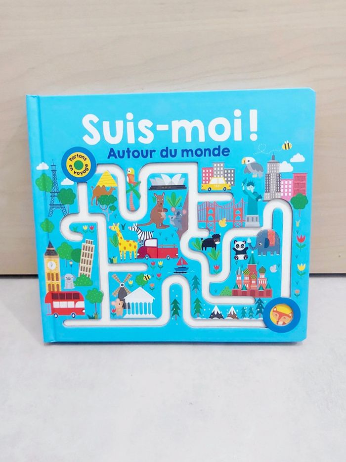 📚 Livre jeux : Suis moi autour du monde