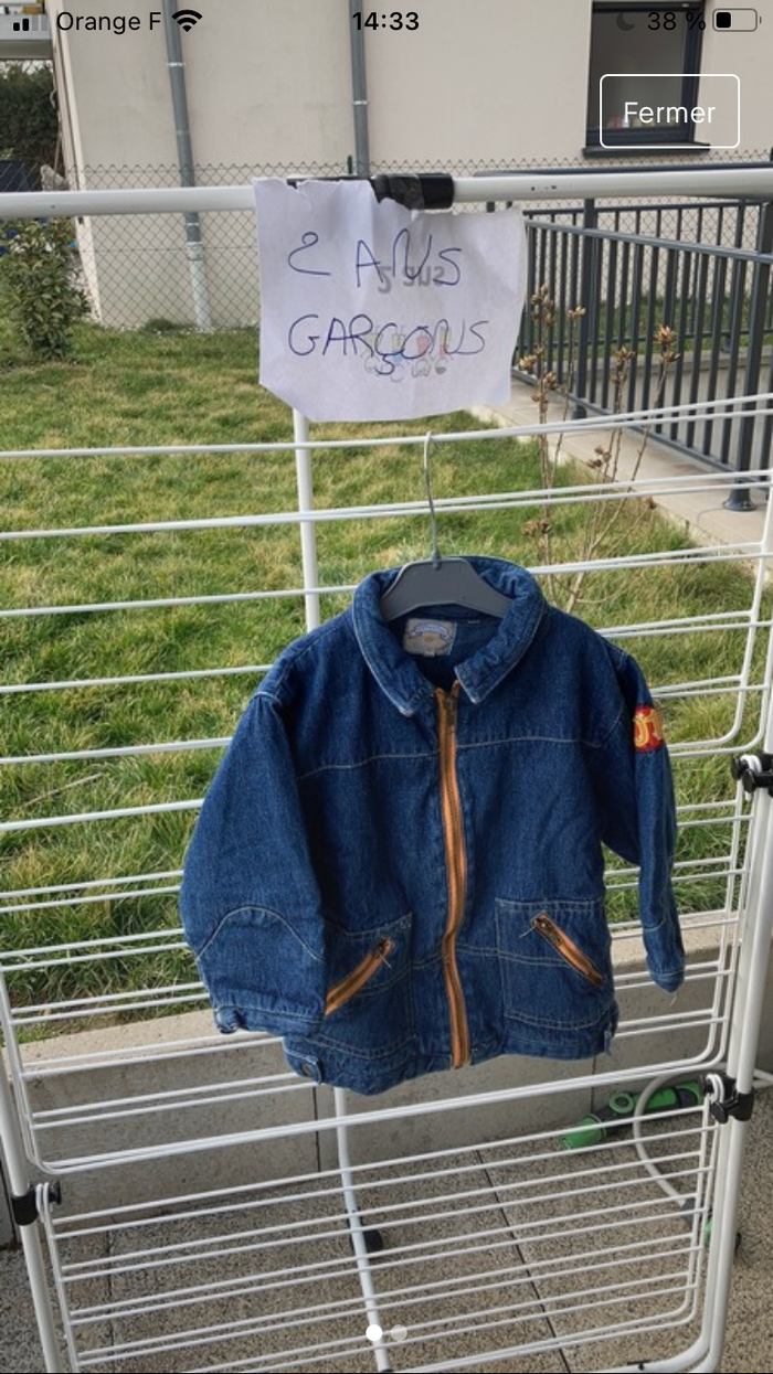 veste en jean