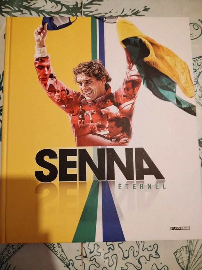 Livre album Senna éternel