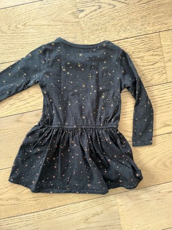 Robe noire étoiles 3 ans Vertbaudet