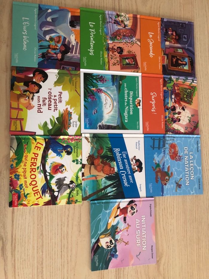 Lot 10 livres mac do