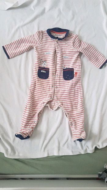 Pyjama sergent major 9 mois