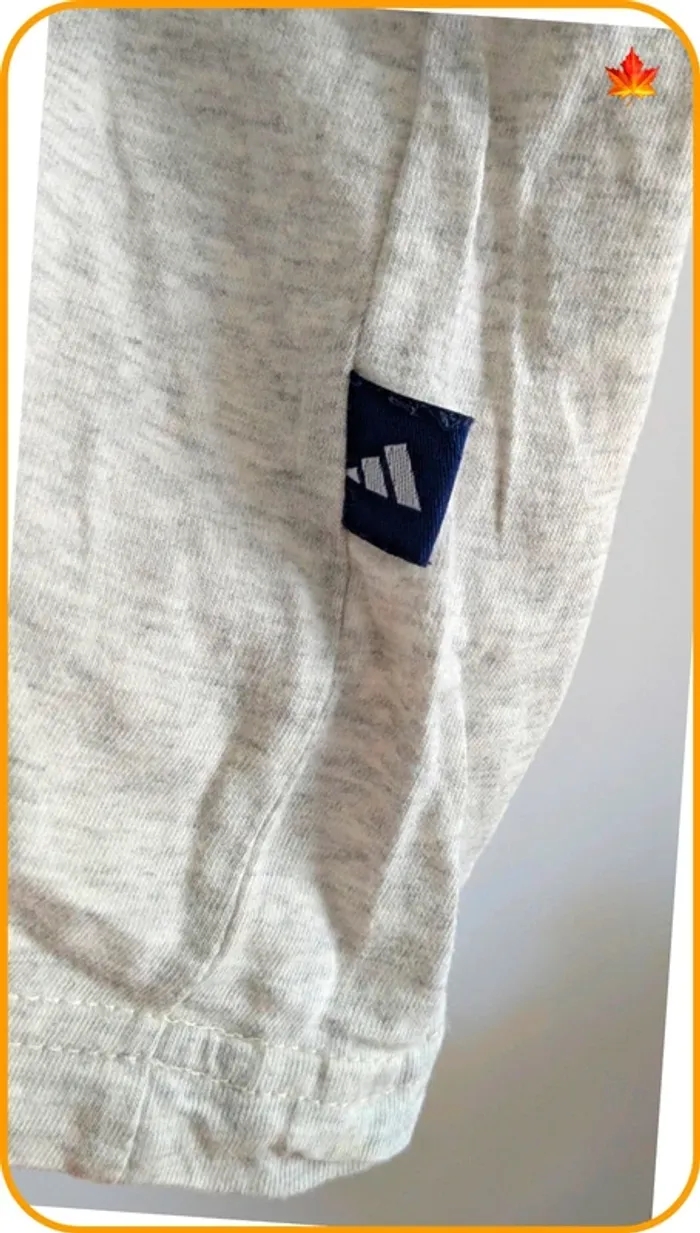 T-shirt homme Adidas Vintage L - photo numéro 3