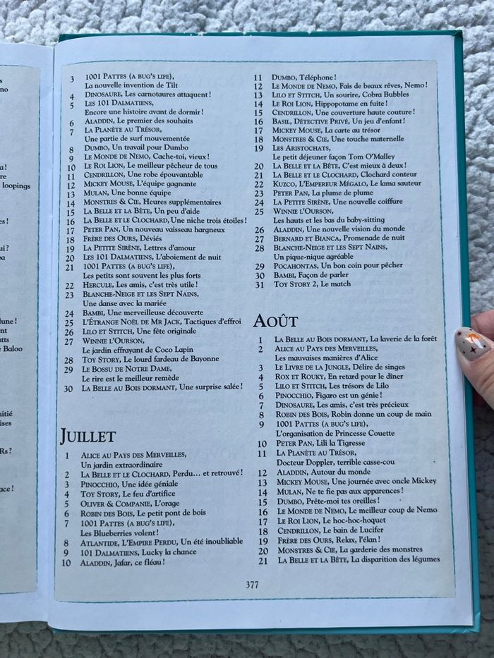 365 Histoires pour le soir Tome 1 Disney - photo numéro 8