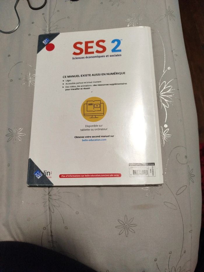 Livre ses 2de - photo numéro 2