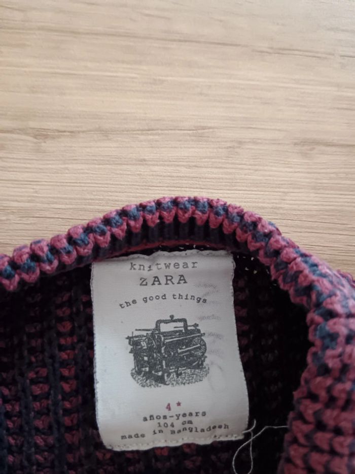 Pull Zara 4 ans - photo numéro 2