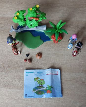 Playmobil 6947 Cavaliers avec poneys et cheval