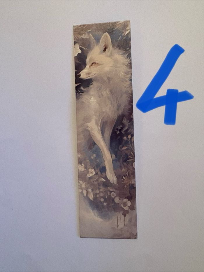 Magnifique marque-pages, renards - photo numéro 4