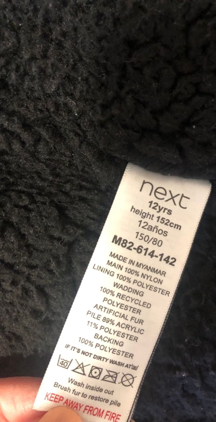 Doudoune fille Next - Taille 12 Ans - photo numéro 2