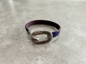 Bracelet Cuir et Argent