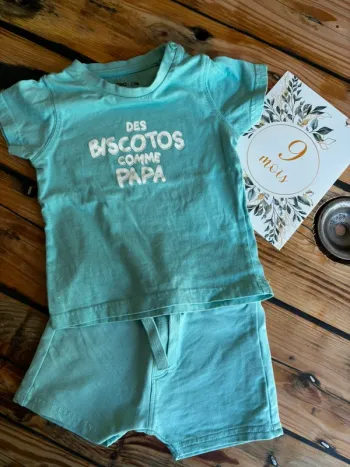 Ensemble manches courtes short