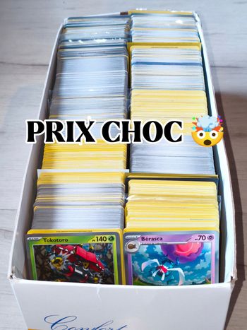 100 cartes Pokémon FR