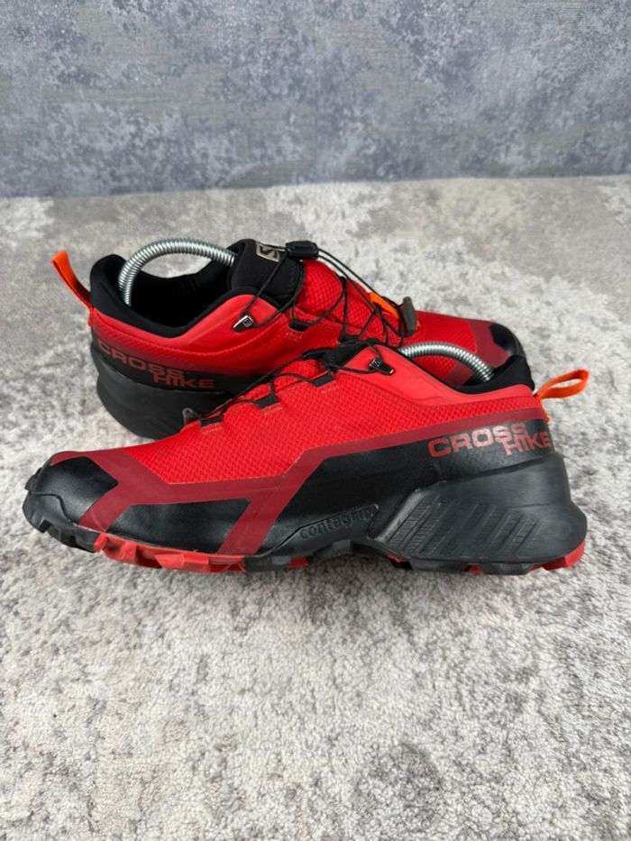 Salomon Cross Hike - Gore-Tex - Black & Red - photo numéro 7
