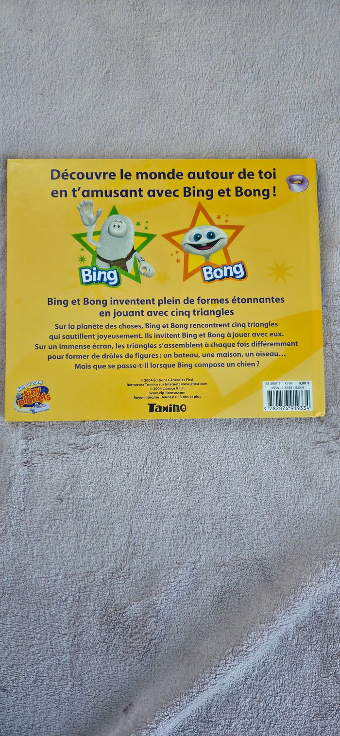 Lot de 2 livres "Découvre le monde avec Bing et Bong" - photo numéro 3