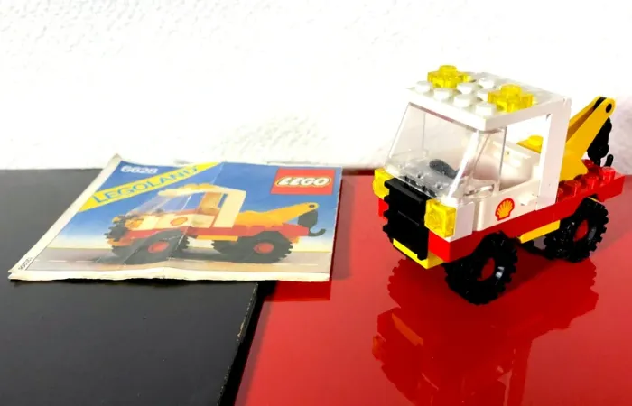 Vintage LEGO City 6628 - Shell Tow Truck - 100% complet - photo numéro 2