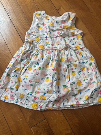 Magnifique robe petit bateau 36 mois fille très bon état