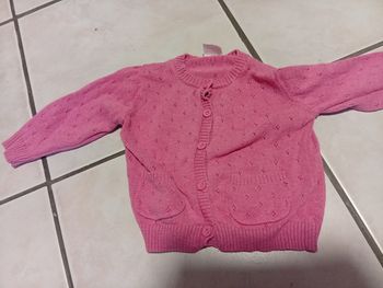 Gilet bébé fille