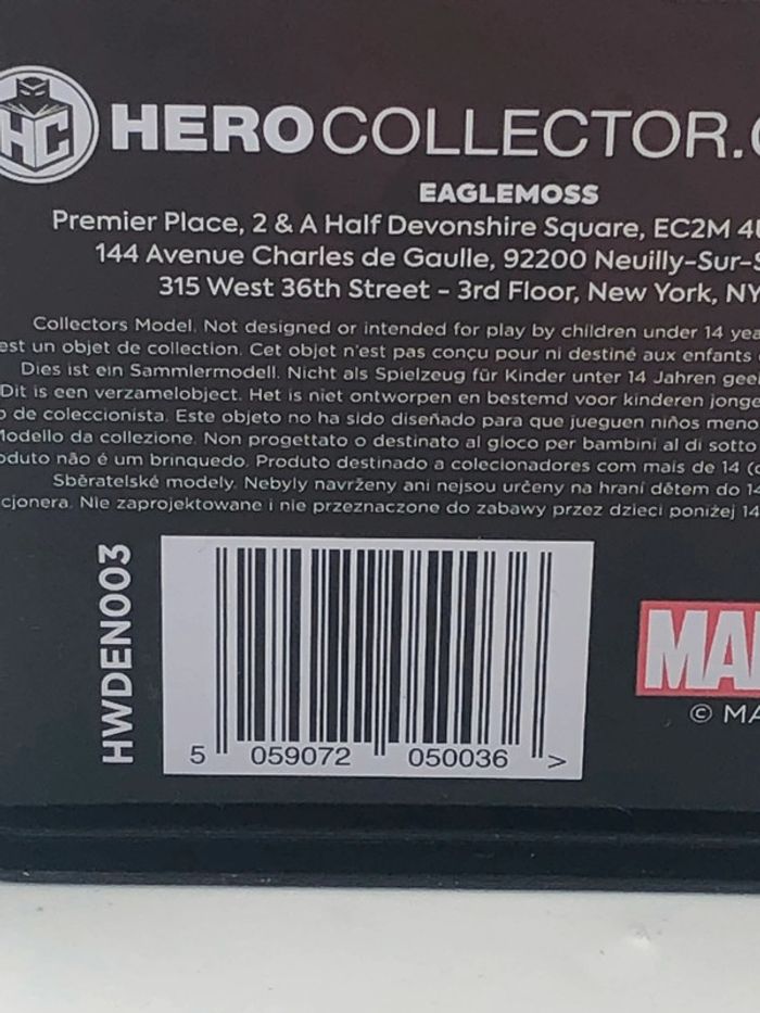 Figurine / Statue de collection en métal Deadpool Eaglemoss Hero collection Neuf - photo numéro 5