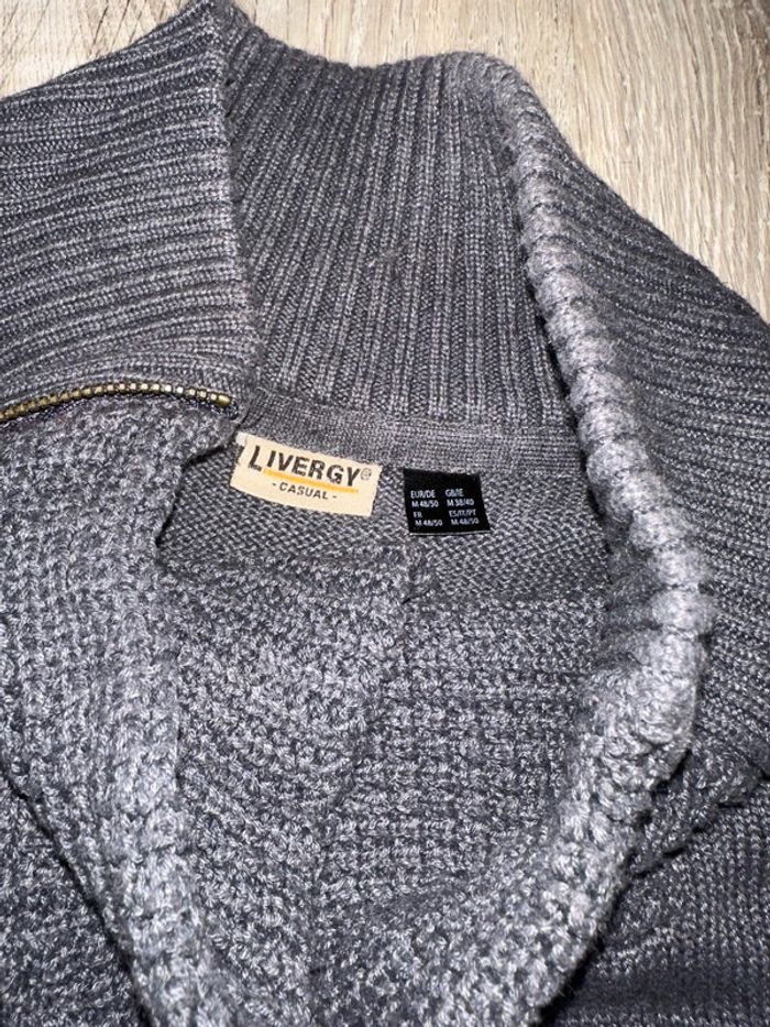 Pull à col roulé doublé Livergy TM homme - photo numéro 8