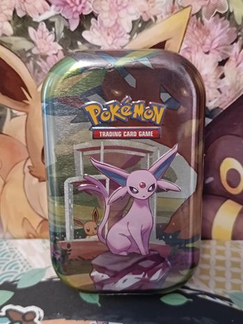 Coffret Pokemon – EV8.5 - Mini-Tin  Évolutions Prismatiques Mentali scellé - FR