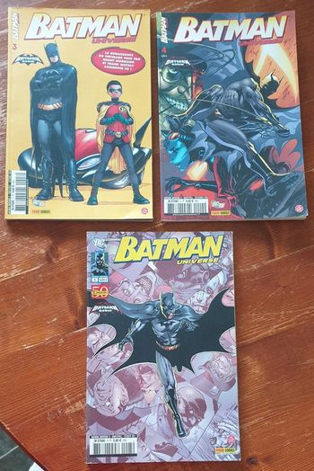 Lot 3 comics Batman Universe - numero 3, 4 et 5 - Panini comics