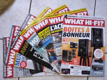Lot 7 Magazines What HiFi