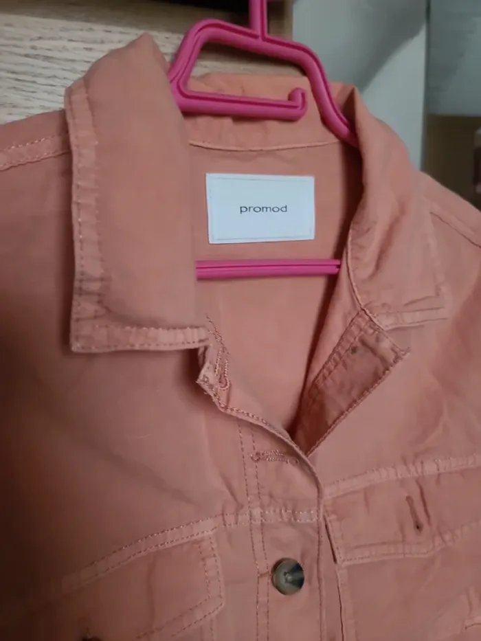 Blouson léger abricot - photo numéro 2
