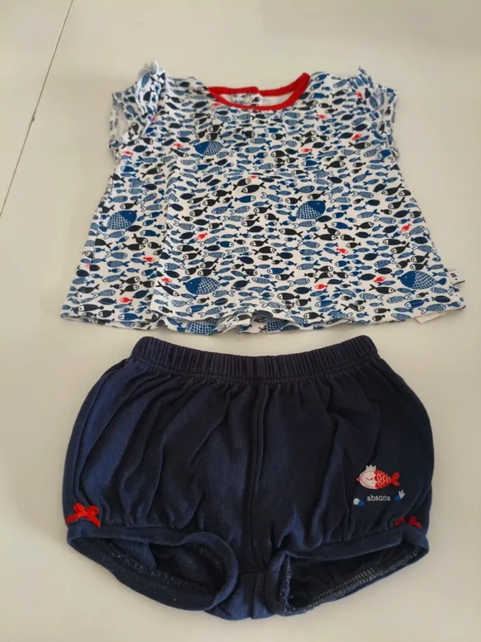 Ensemble petits poissons