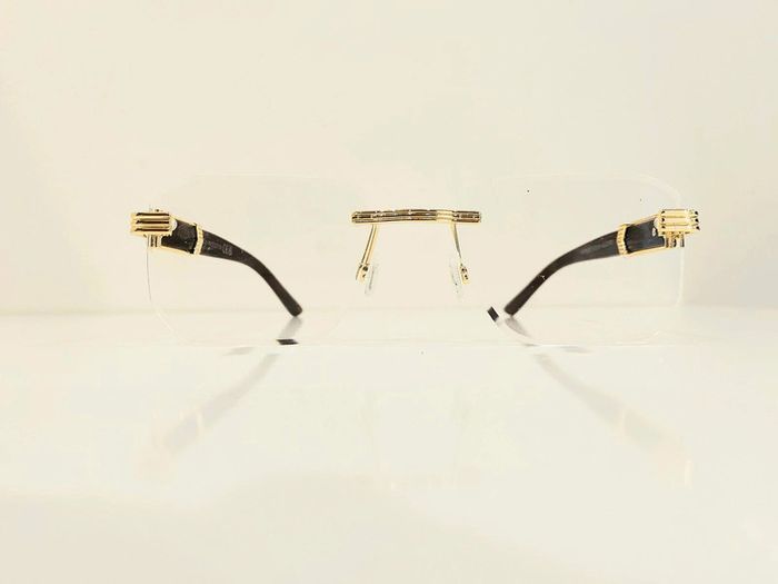 Lunette de repos mixte percée bras effet bois UV protection taille moyenne - photo numéro 2