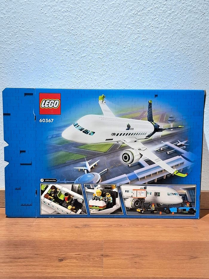 L’avion de ligne, boîte vide empty box – LEGO City 60367 – Collection / Rangement - photo numéro 3