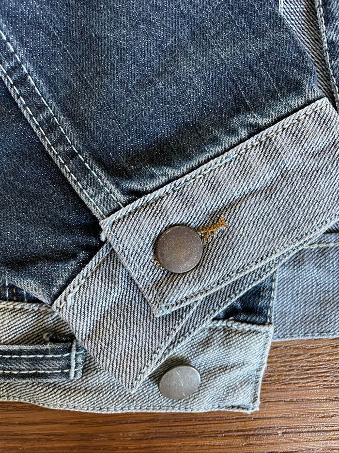 Veste en jean over size - photo numéro 5