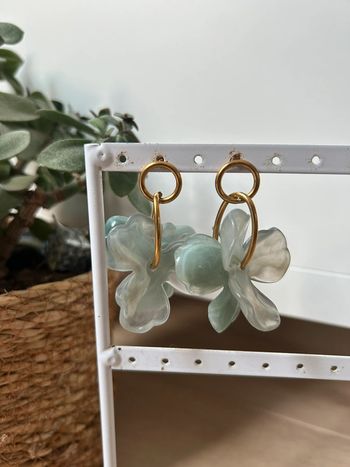 Boucles d’oreilles fleurs