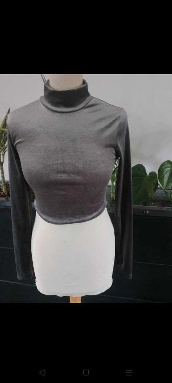 Crop top manches longues FB Sister