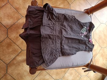 Robe manches courtes