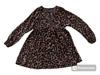 Robe shein léopard taille 36 neuve