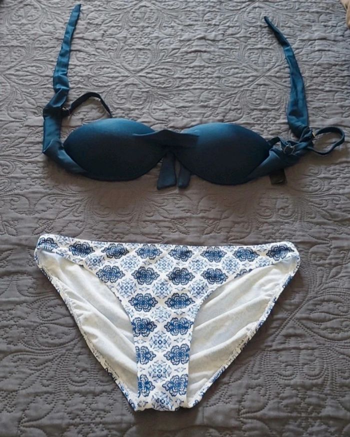 Maillot de bain 2 pieces taille 44