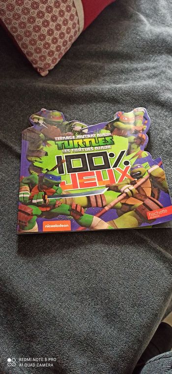 Livre d activités tortues ninja
