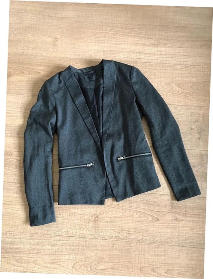 Blazer gris foncé Only taille 36 jamais porté - photo numéro 11