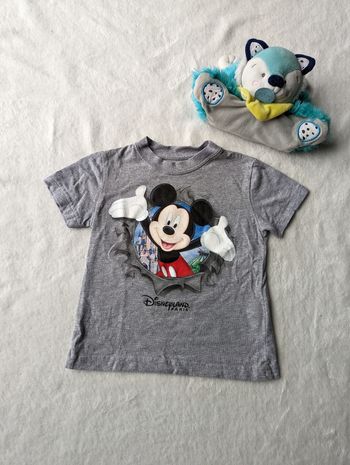 T-shirt manche courte gris Mickey