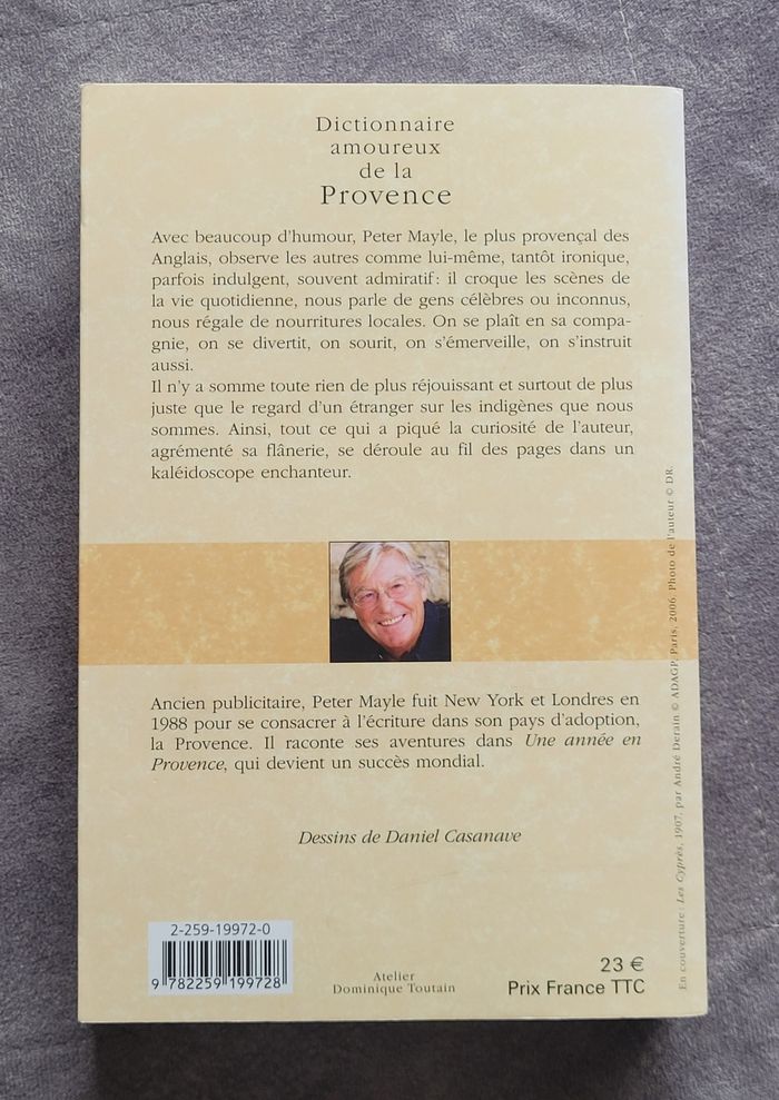Dictionnaire amoureux de la Provence Peter Mayle, Daniel Casanave (Dessins) - photo numéro 2