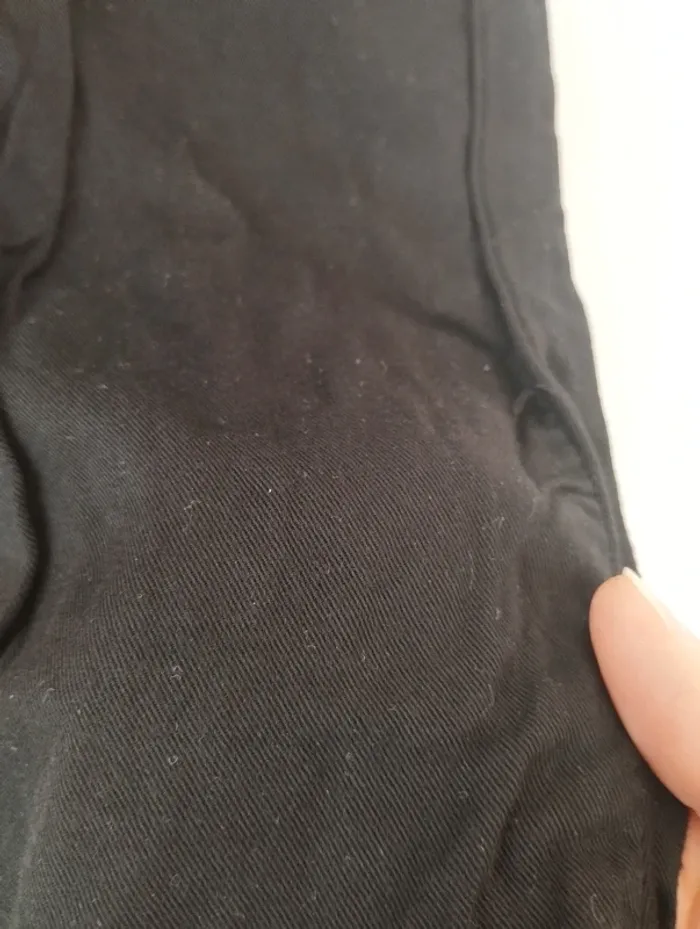 Pantalon droit noir mango S - photo numéro 7