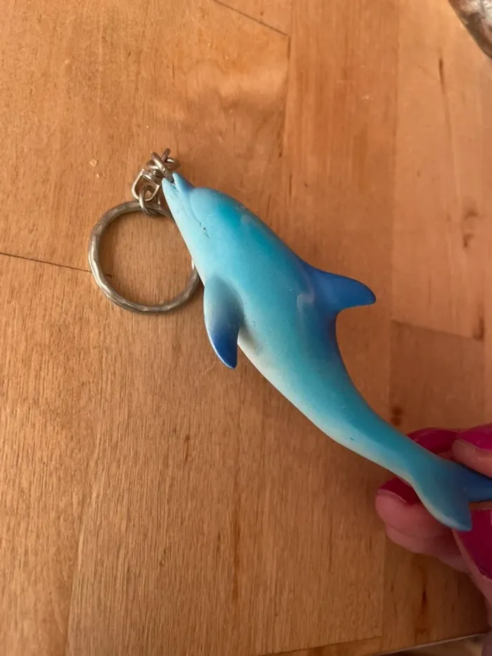 Porte clé dauphin vintage