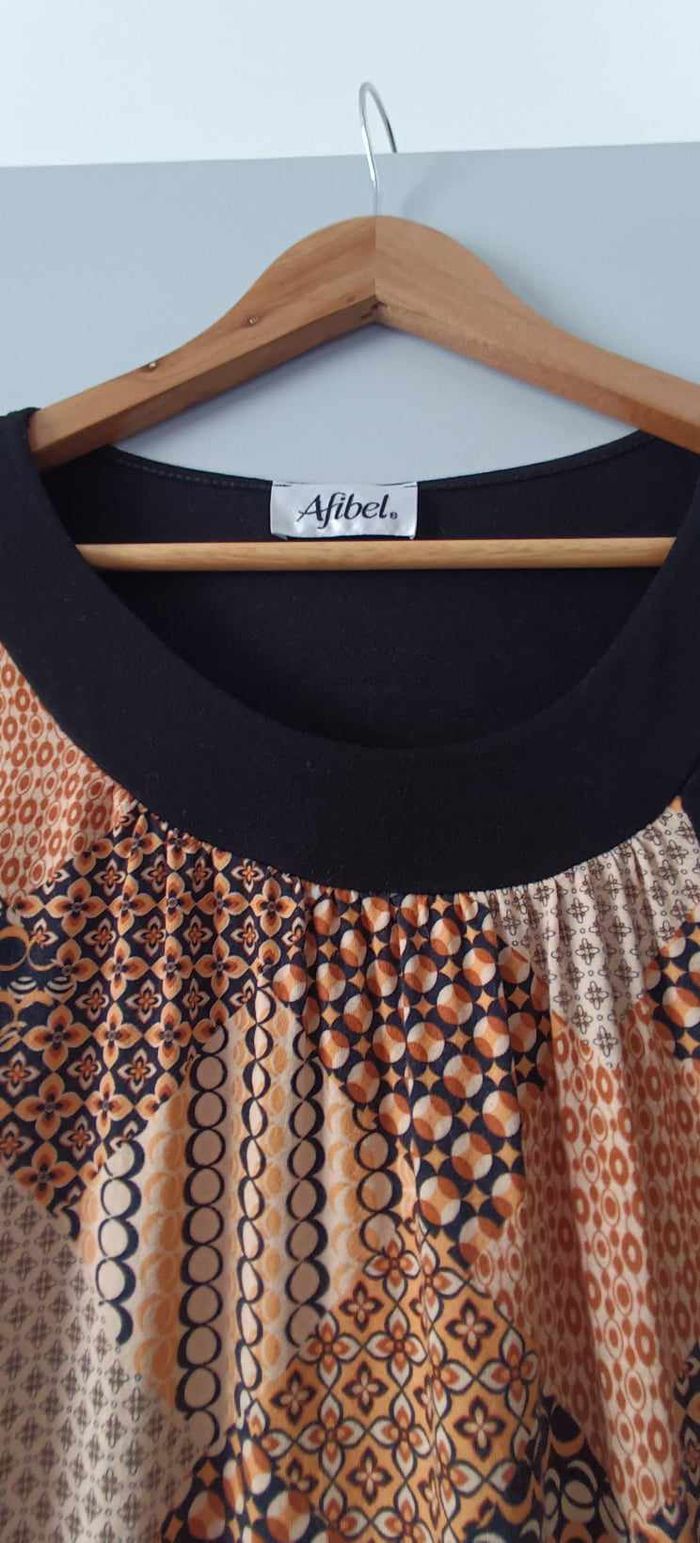 Tunique imprimée Afibel Taille 42/44 - photo numéro 3