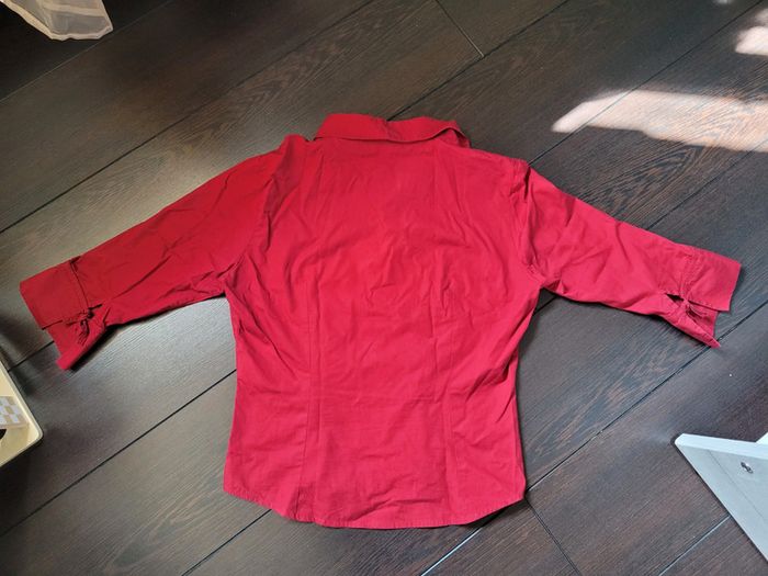 Chemise rouge bordeaux Jennyfer taille 42 - photo numéro 2
