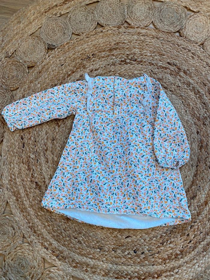 Robe okaidi/ obaibi, 18 mois, motif fleuri - photo numéro 4