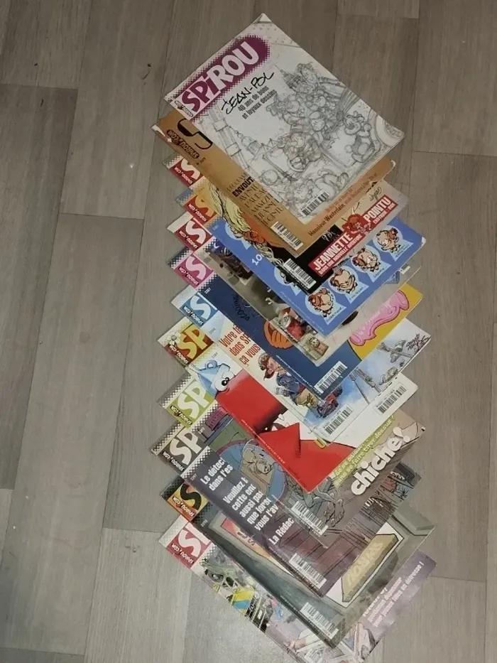 Lot de 12 magazines SPIROU année 2003 L002 - photo numéro 2