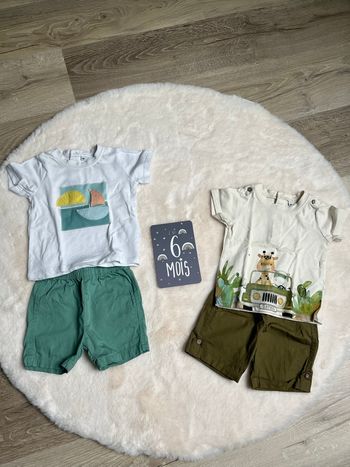 Lot ensemble été 6 mois