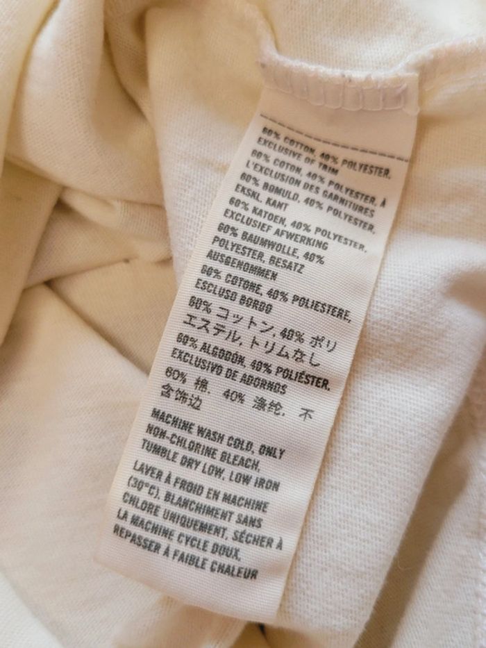 Tee shirt Hollister California beige taille S / 36 - photo numéro 5