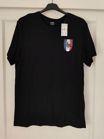 T-shirt noir Kiabi homme taille L neuf