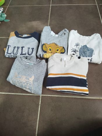 lot de vêtements 12 mois